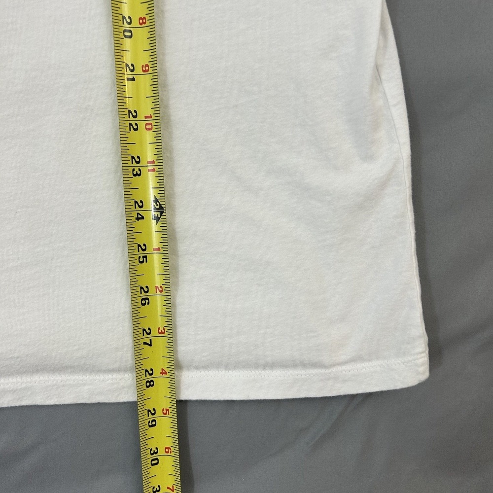 True Religion T-Shirt Men's White Large Cotton Graphic Print Short Sleeve Stack - Picture 9 of 11
